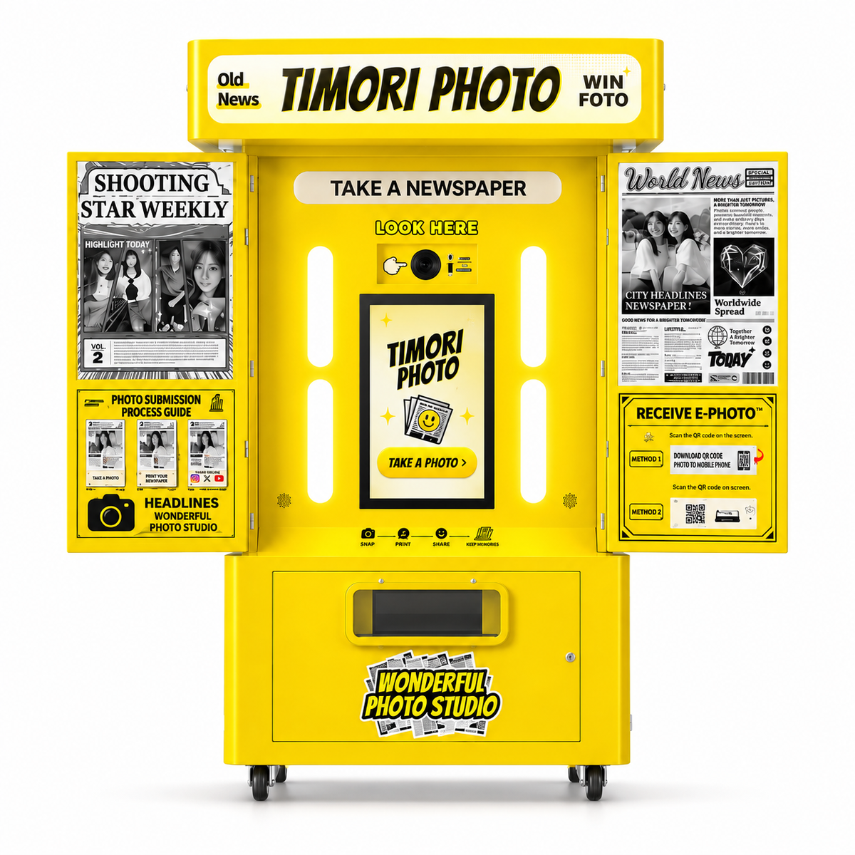 Timori Newspaper PhotoBooth