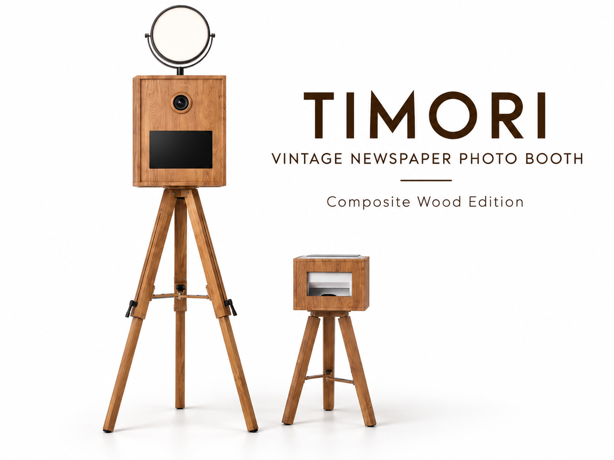 TIMORI VINTAGE NEWSPAPER PHOTO BOOTH