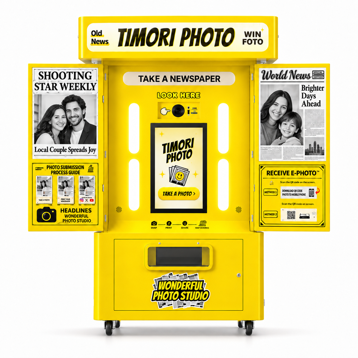 Timori Newspaper PhotoBooth